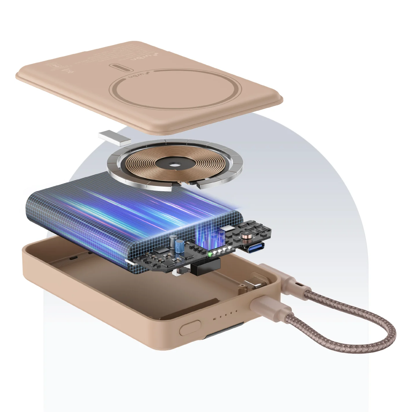 10,000 mAh Aero MagTag Power Bank - Image 12