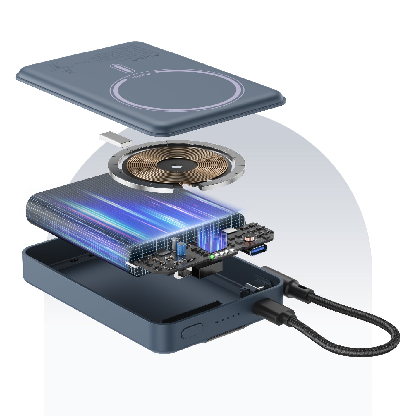 10,000 mAh Aero MagTag Power Bank - Image 4