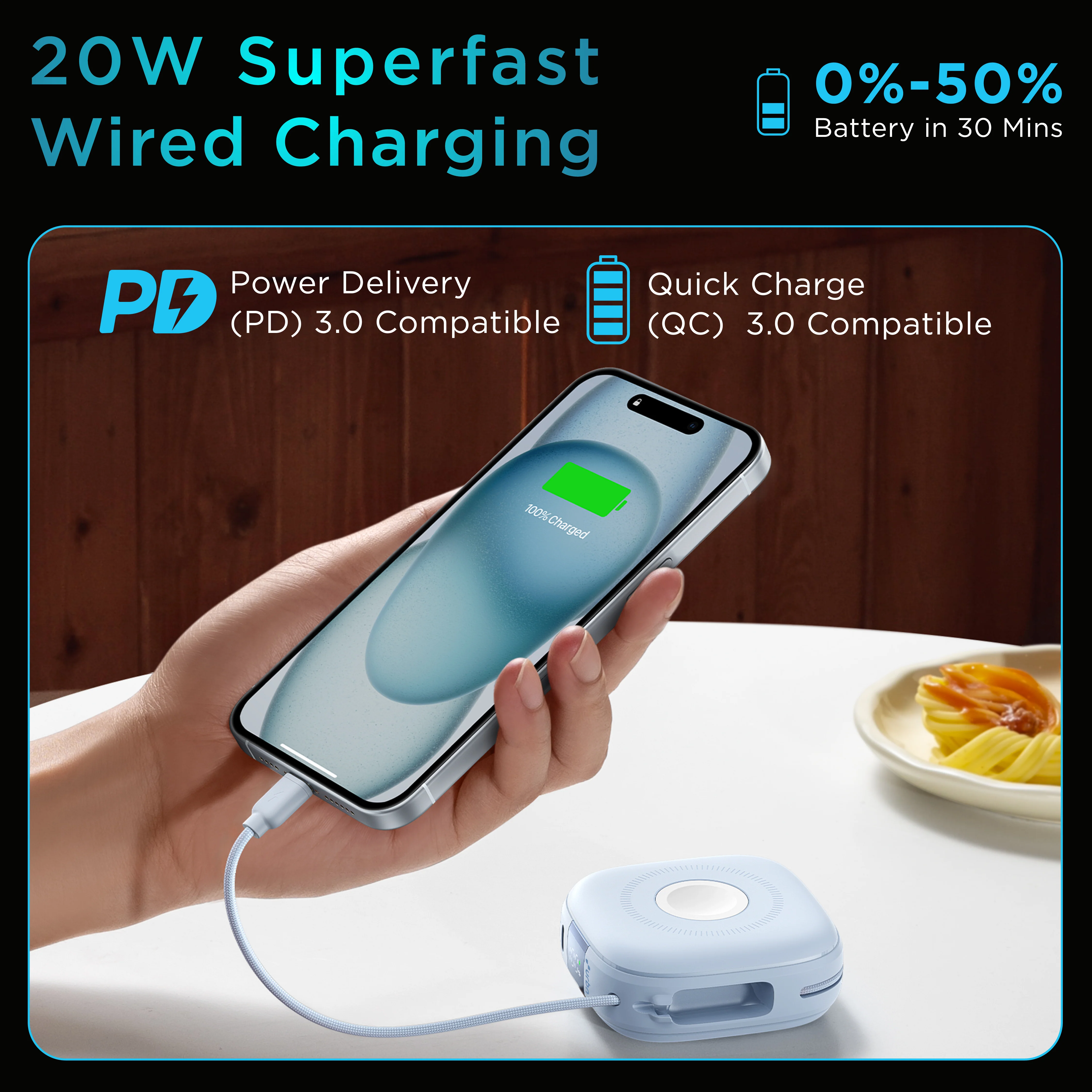 10,000 mAh Atom Link Power Bank - Image 17