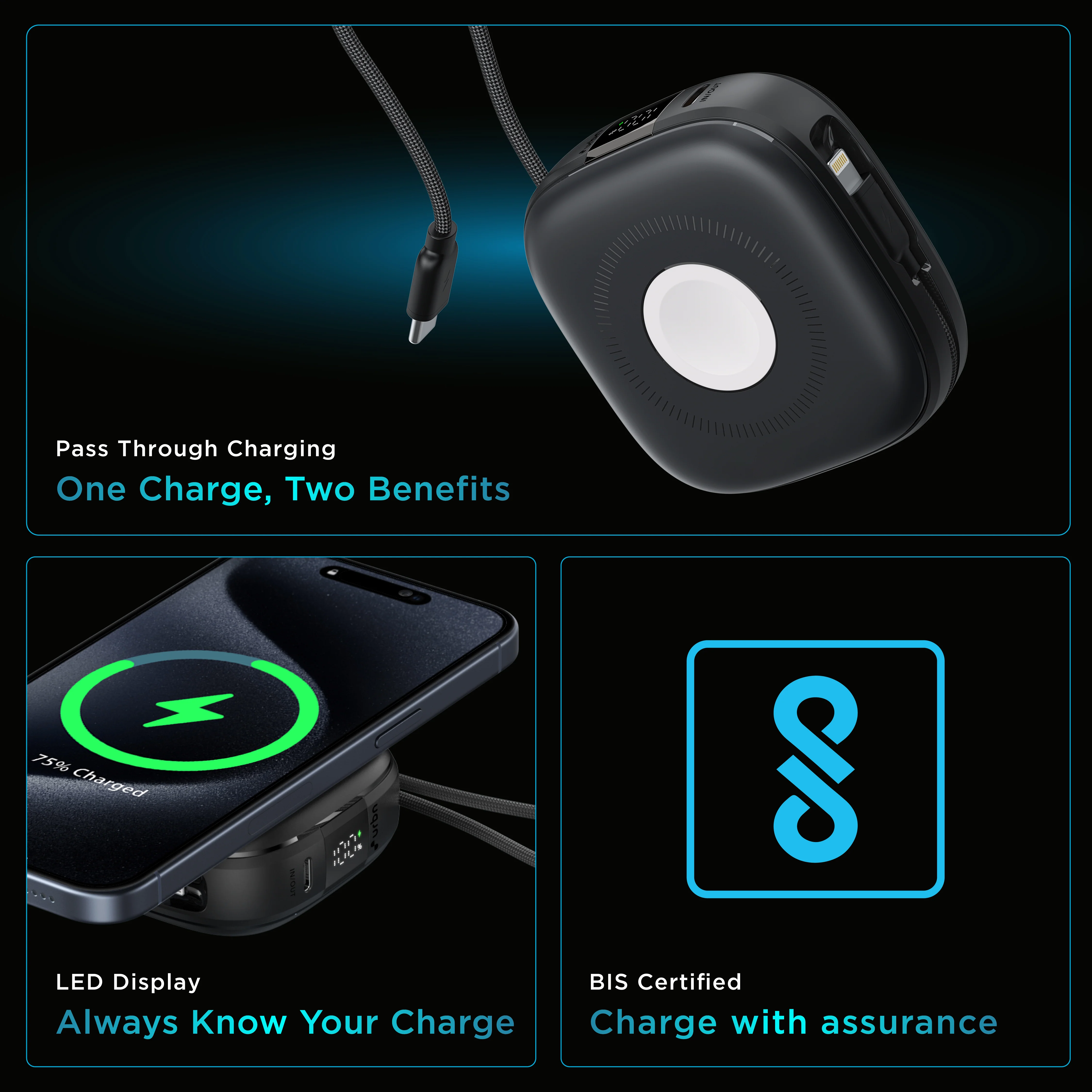 10,000 mAh Atom Link Power Bank - Image 6