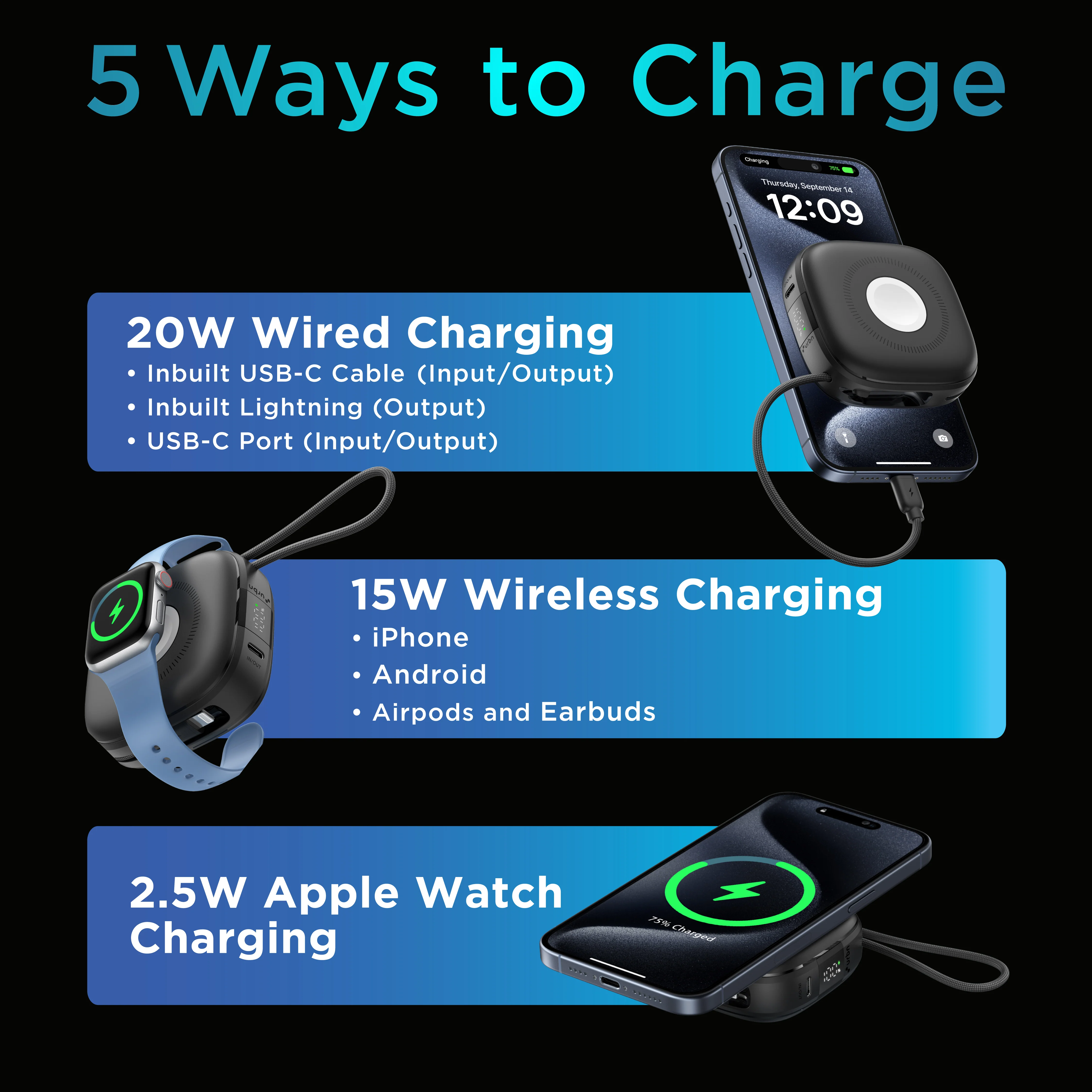 10,000 mAh Atom Link Power Bank - Image 8
