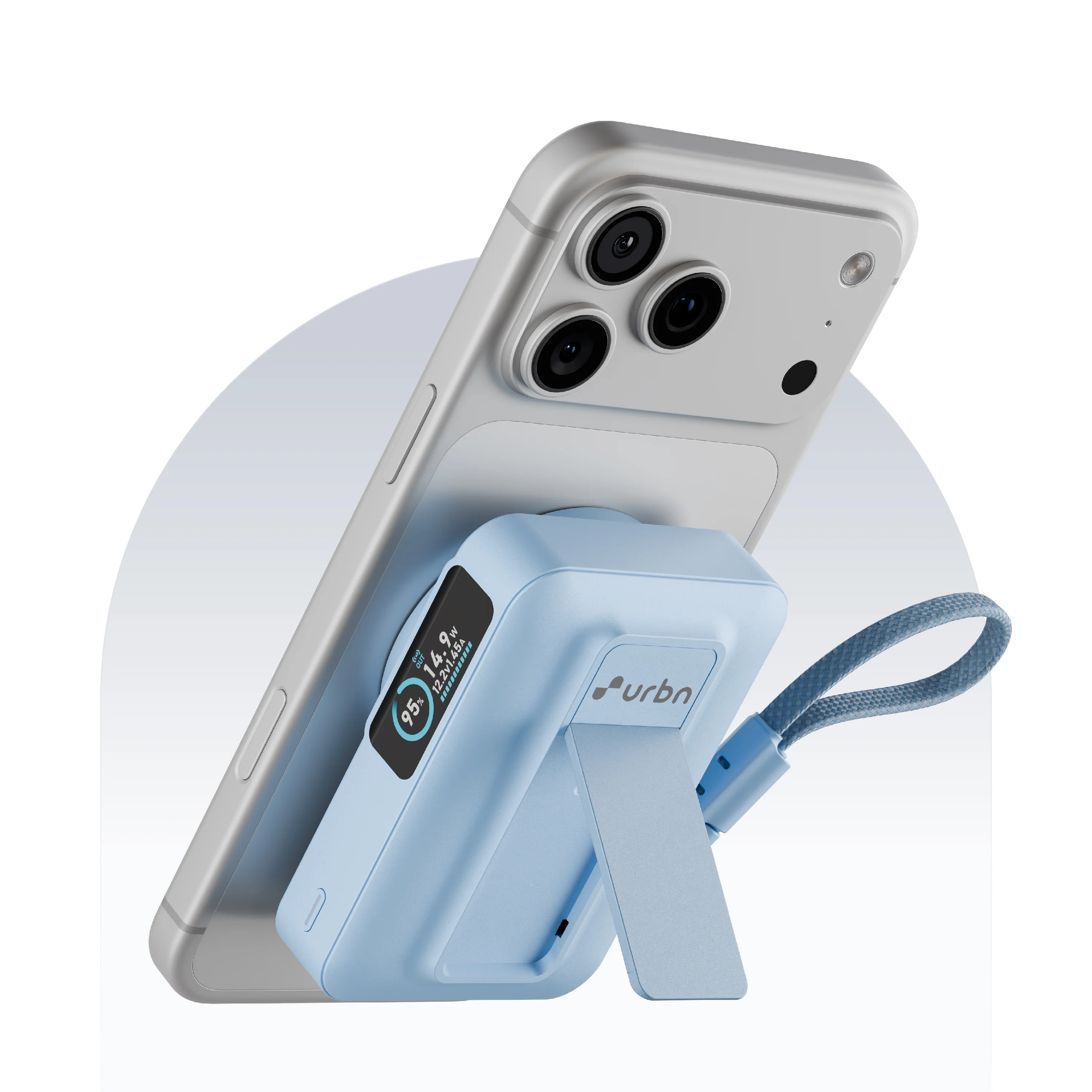 10,000mAh Flux Qi2 MagTag Power Bank - Image 11