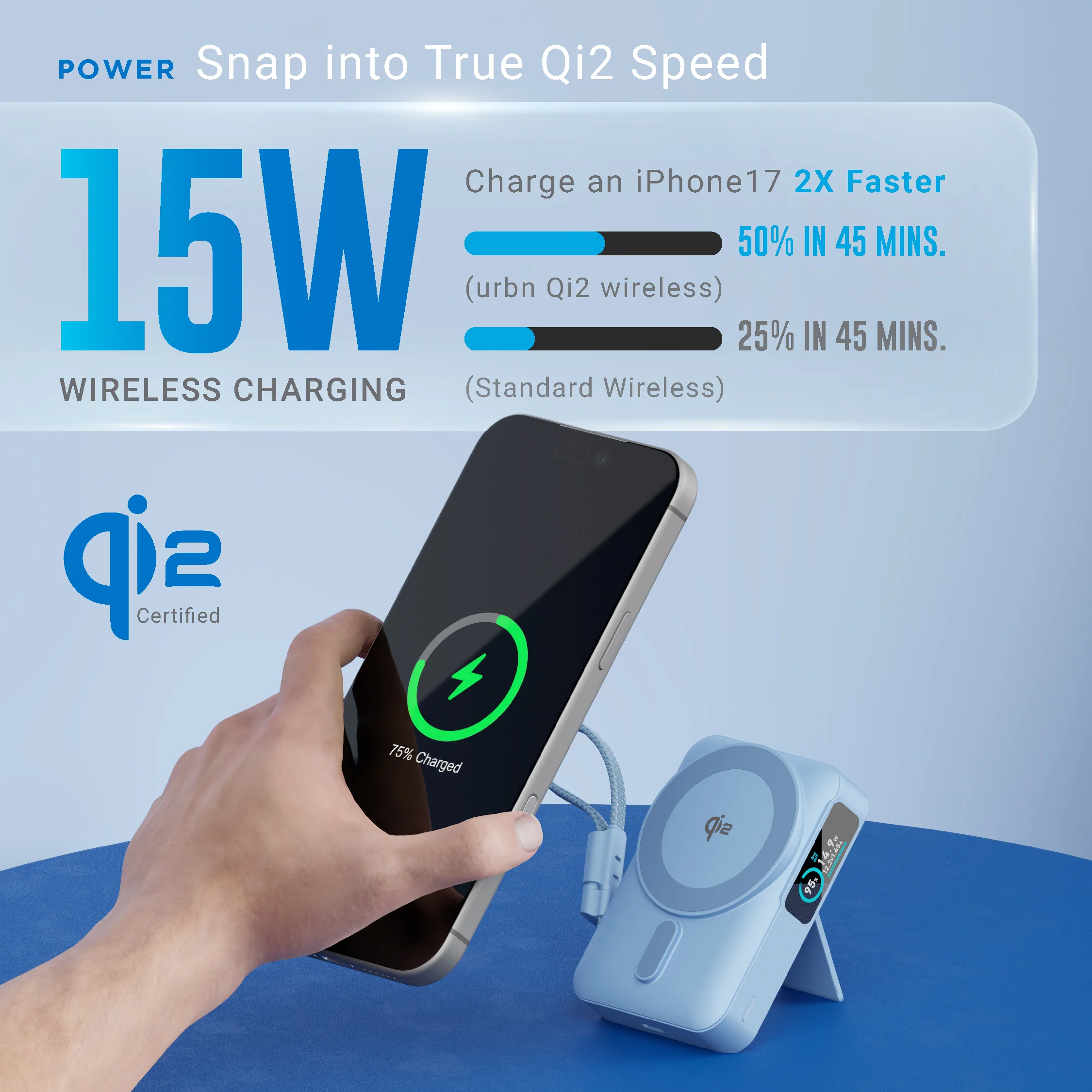 10,000mAh Flux Qi2 MagTag Power Bank - Image 13
