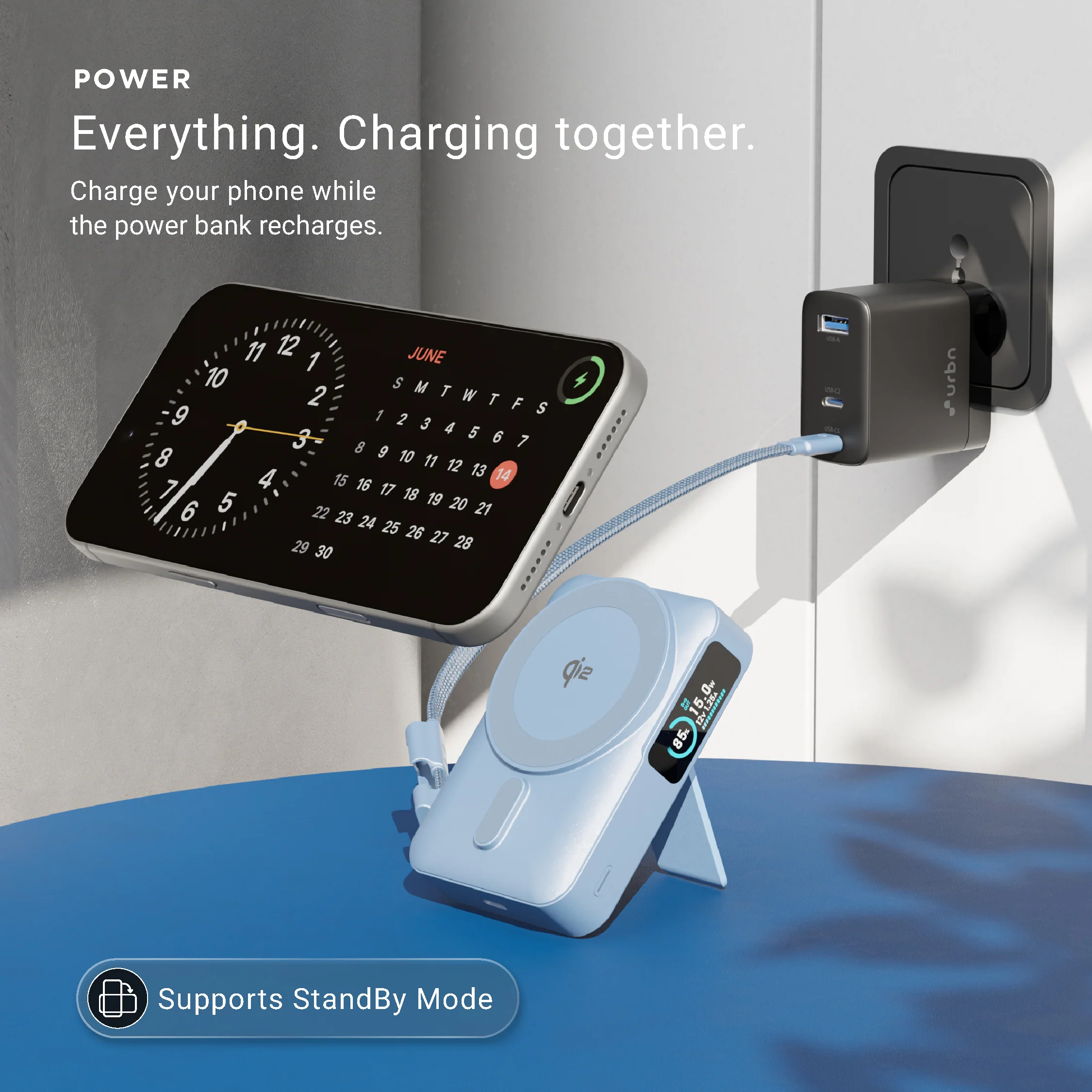 10,000mAh Flux Qi2 MagTag Power Bank - Image 16