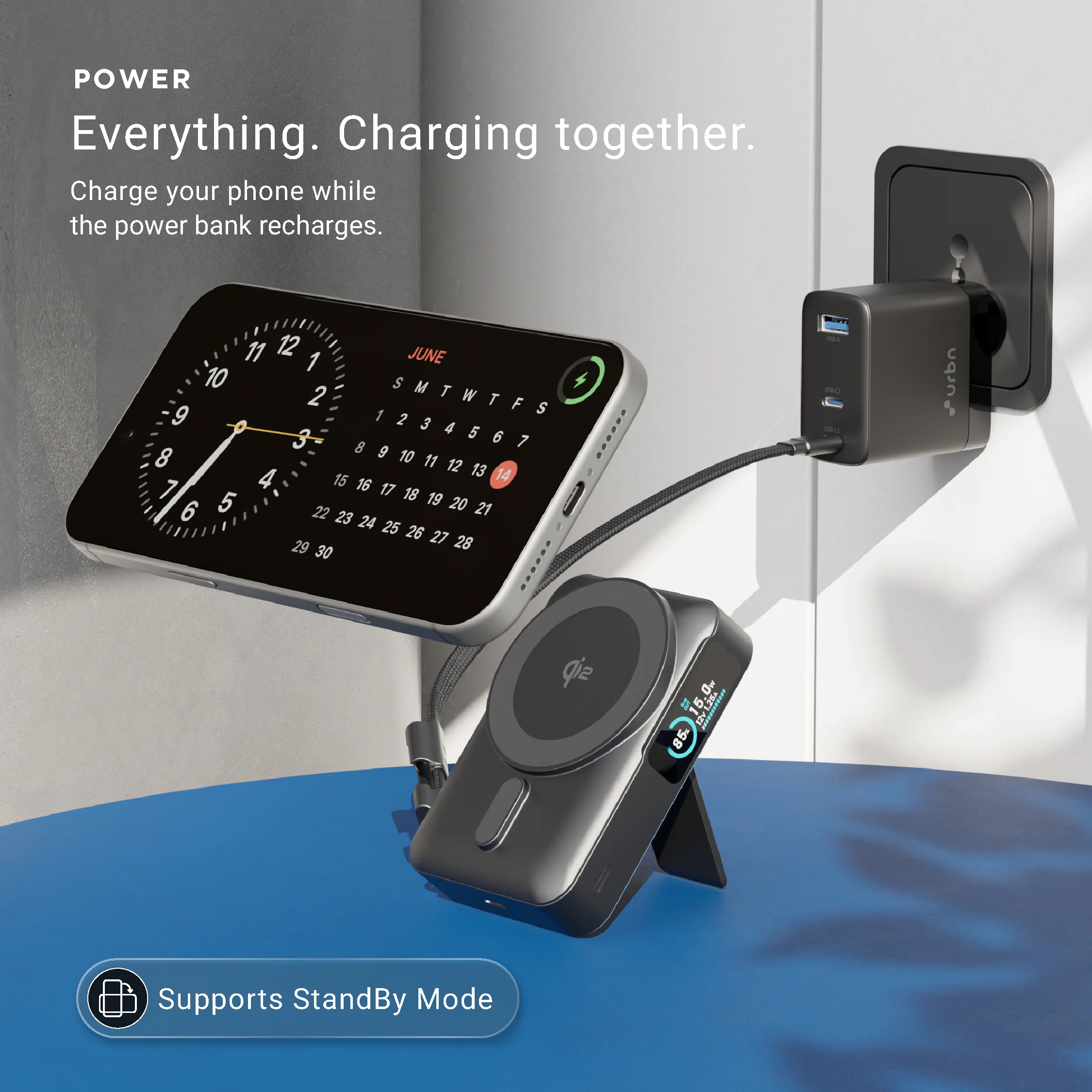 10,000mAh Flux Qi2 MagTag Power Bank - Image 6