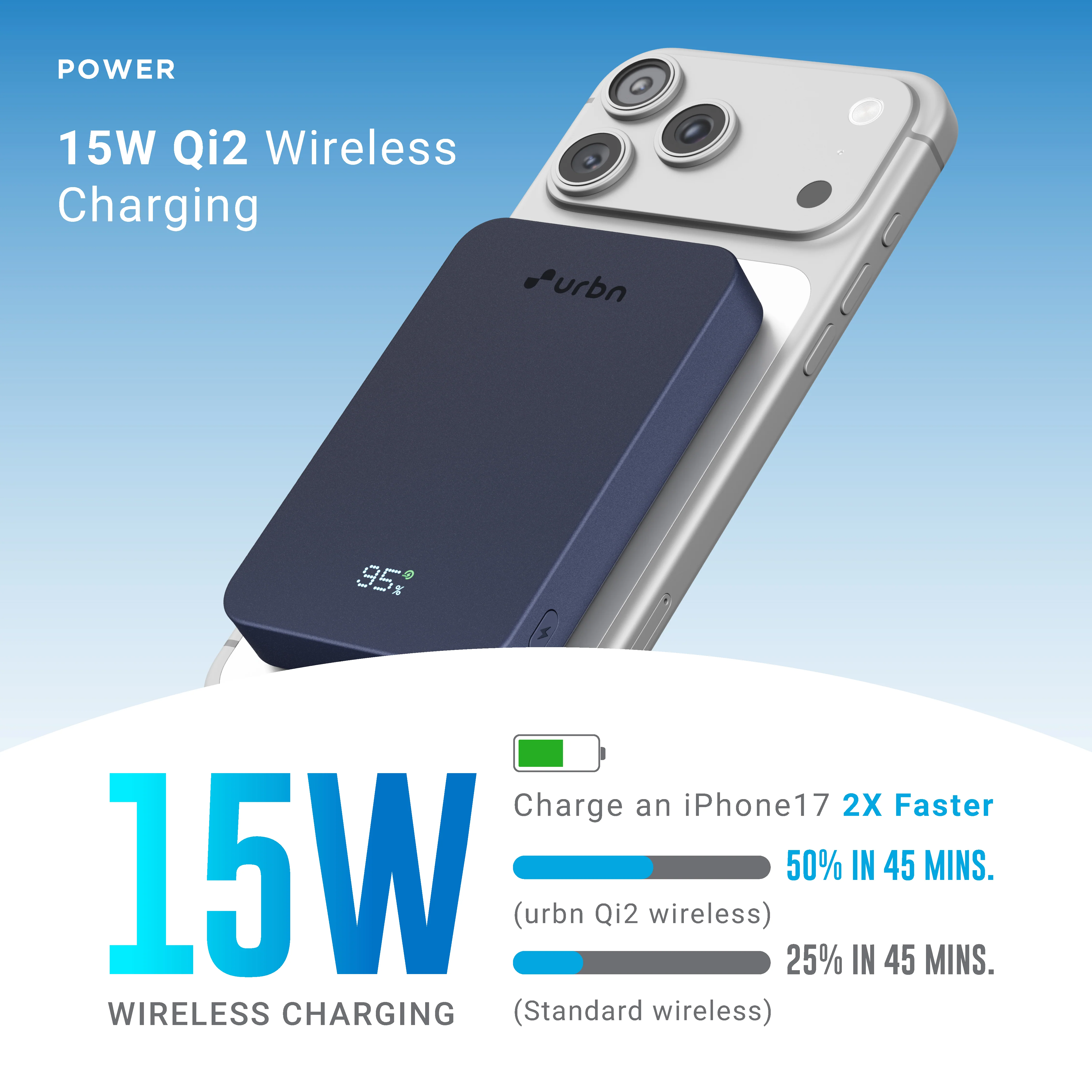 10,000mAh Slate Qi2 MagTag Power Bank - Image 11