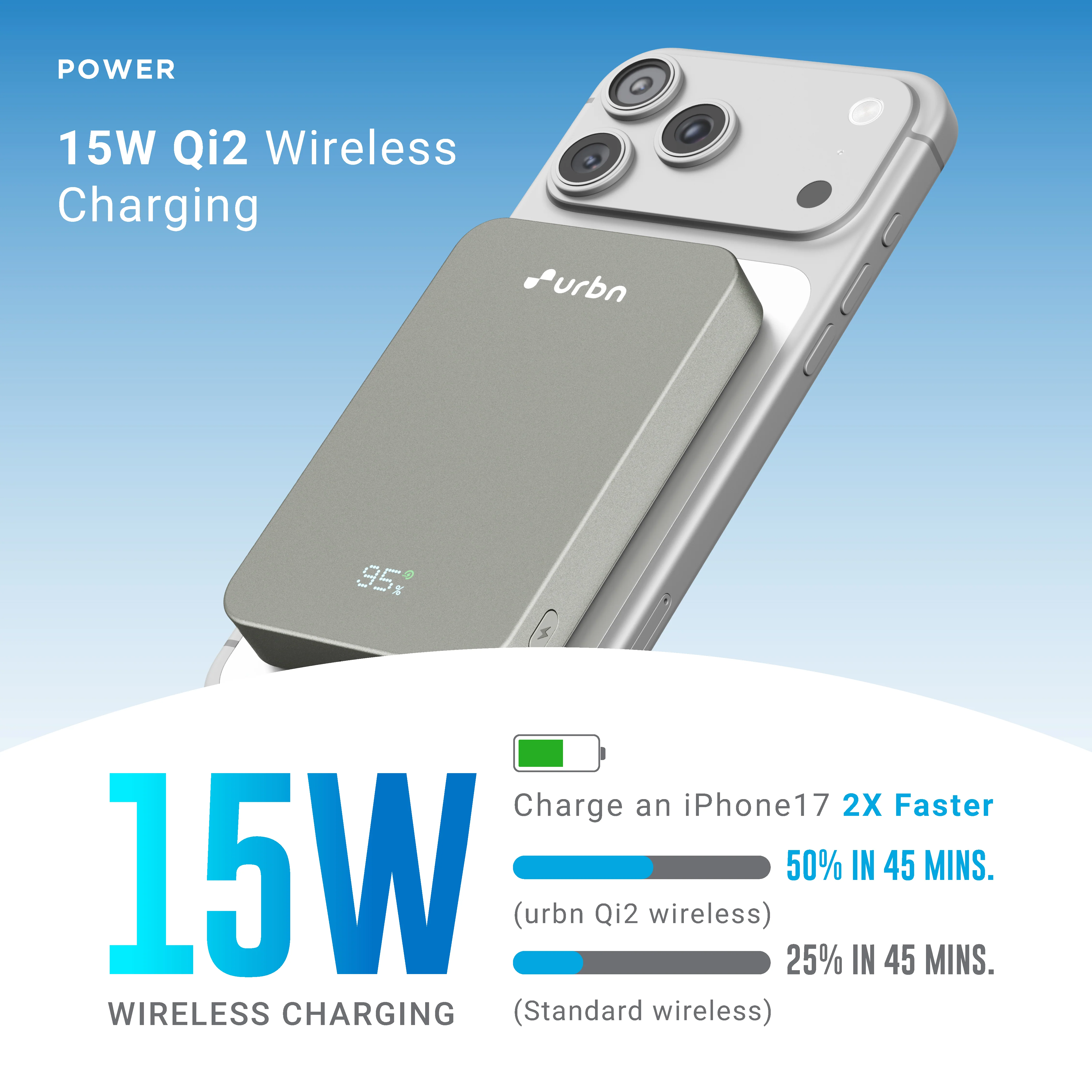 10,000mAh Slate Qi2 MagTag Power Bank - Image 19