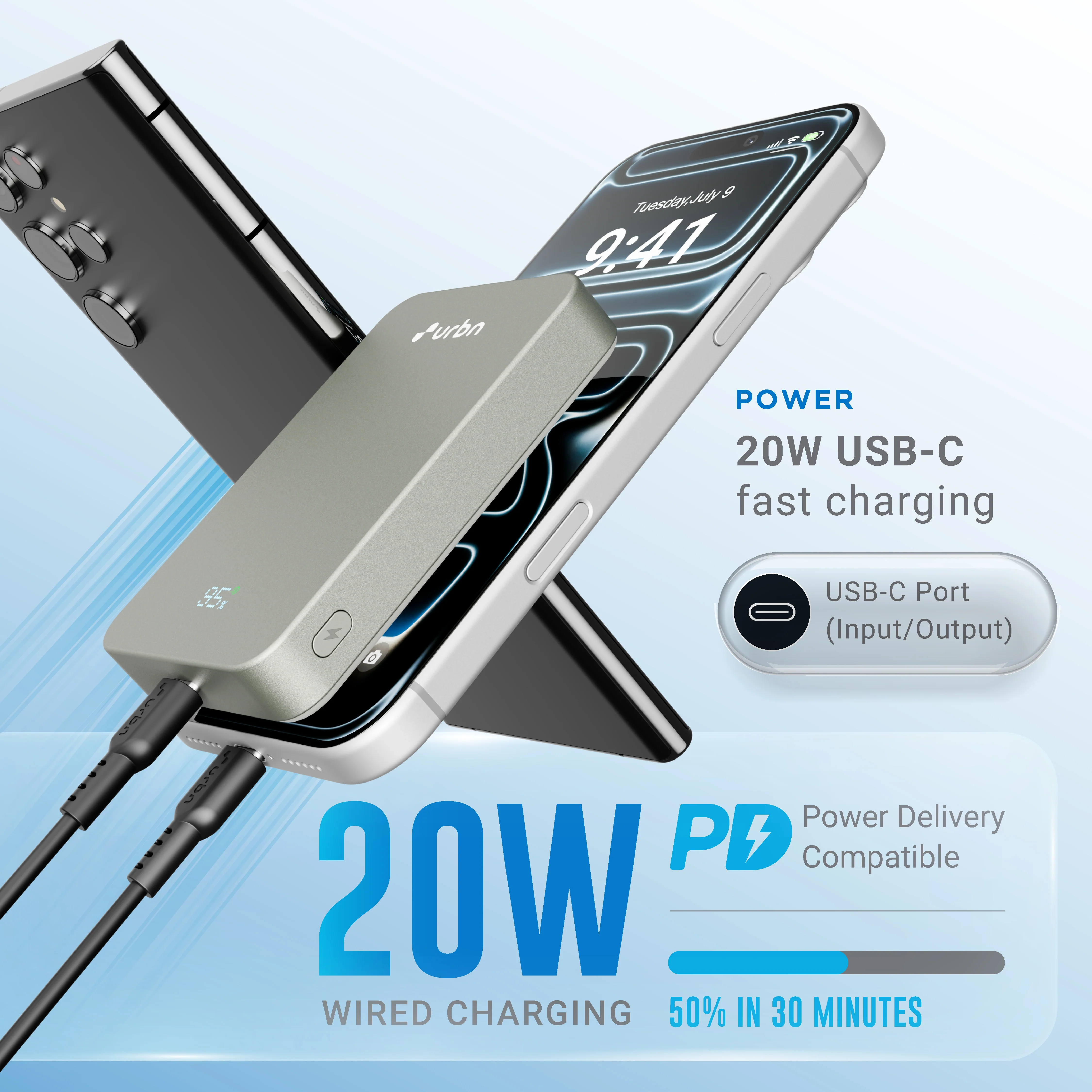 10,000mAh Slate Qi2 MagTag Power Bank - Image 20