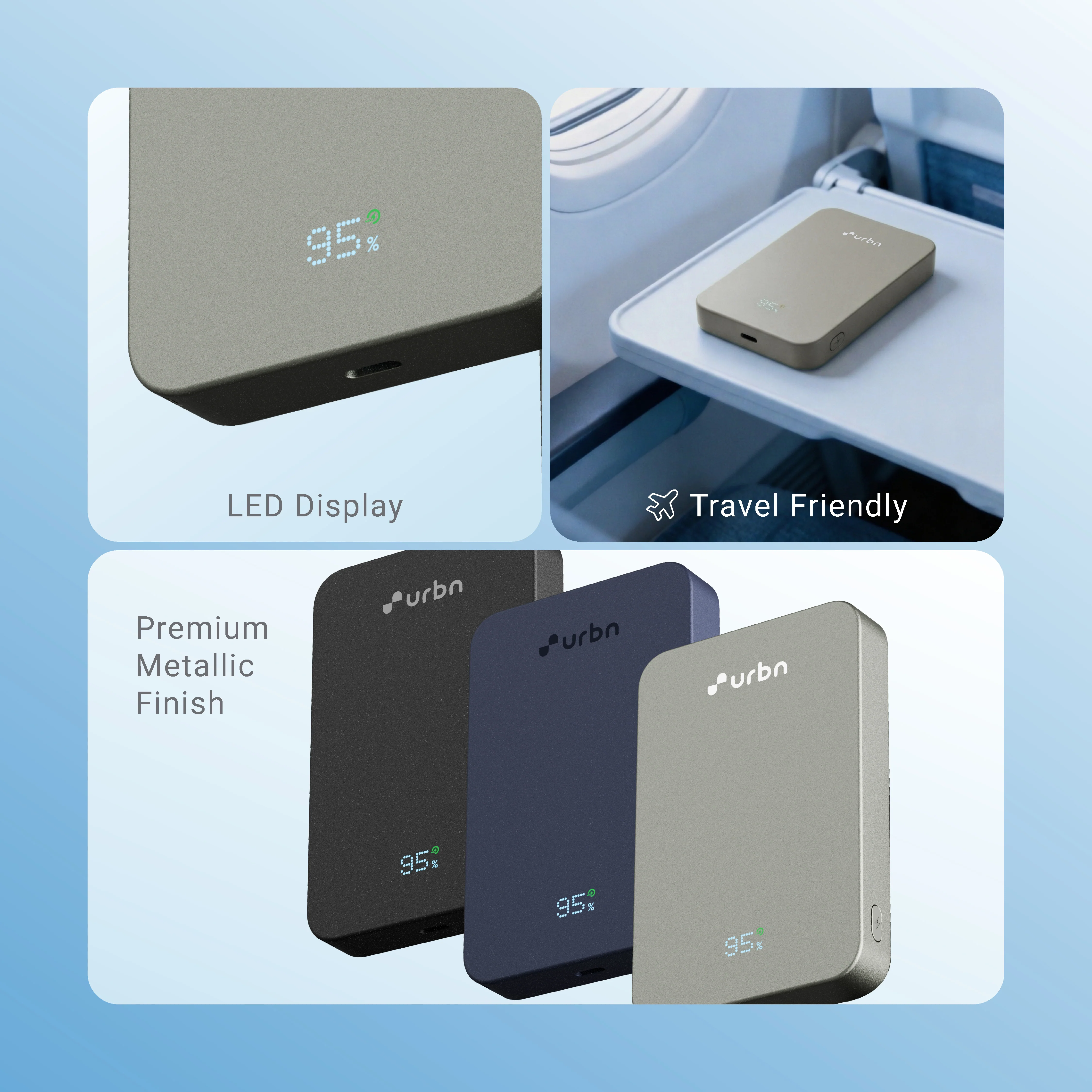 10,000mAh Slate Qi2 MagTag Power Bank - Image 24