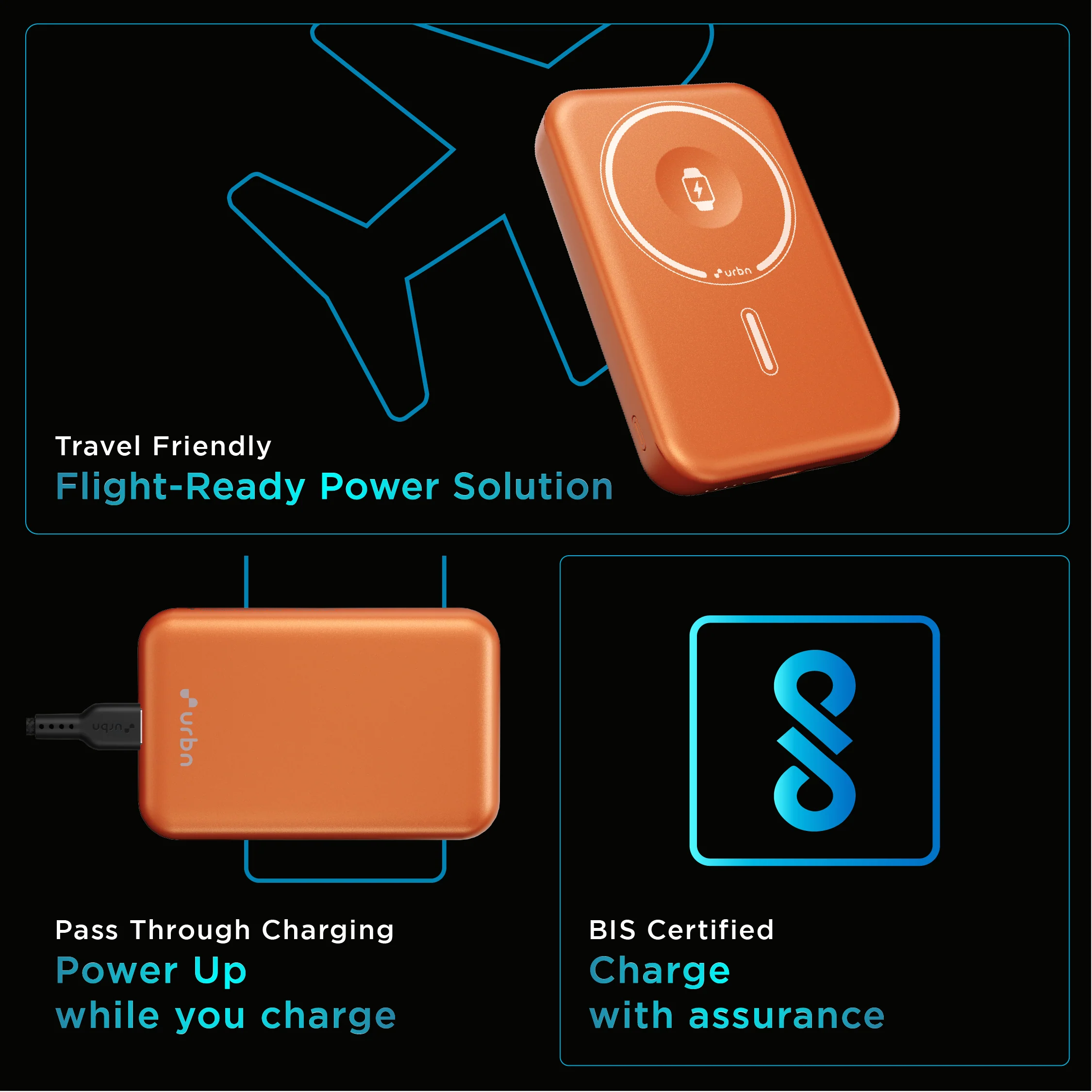 10,000 mAh Curve MagTag Power Bank - Image 12
