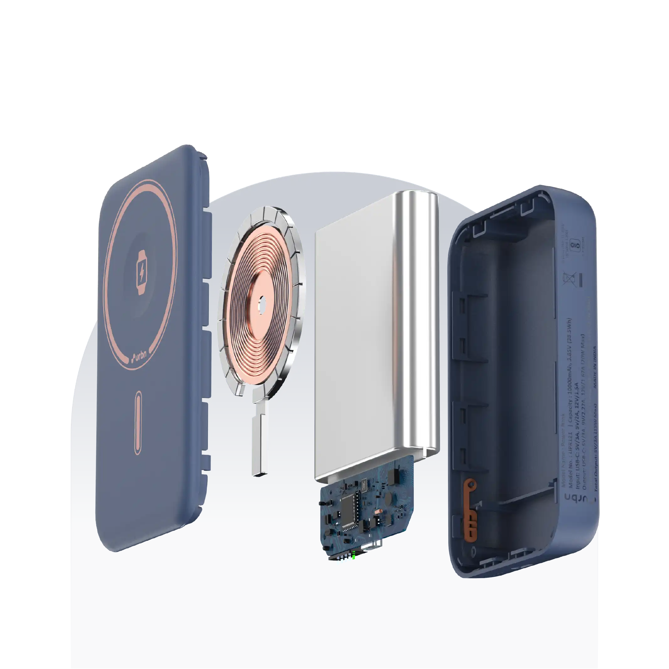 10,000 mAh Curve MagTag Power Bank - Image 16