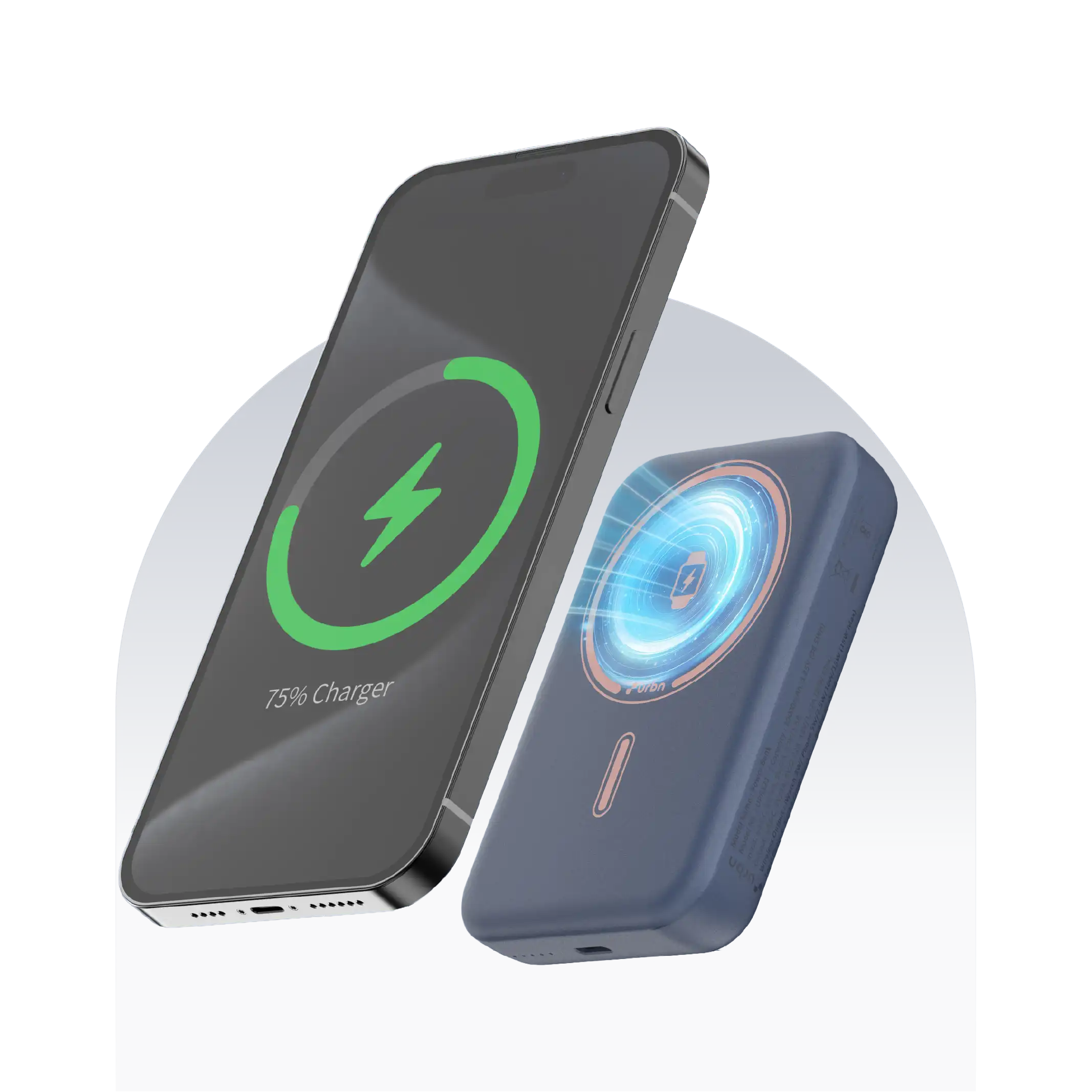 10,000 mAh Curve MagTag Power Bank - Image 6