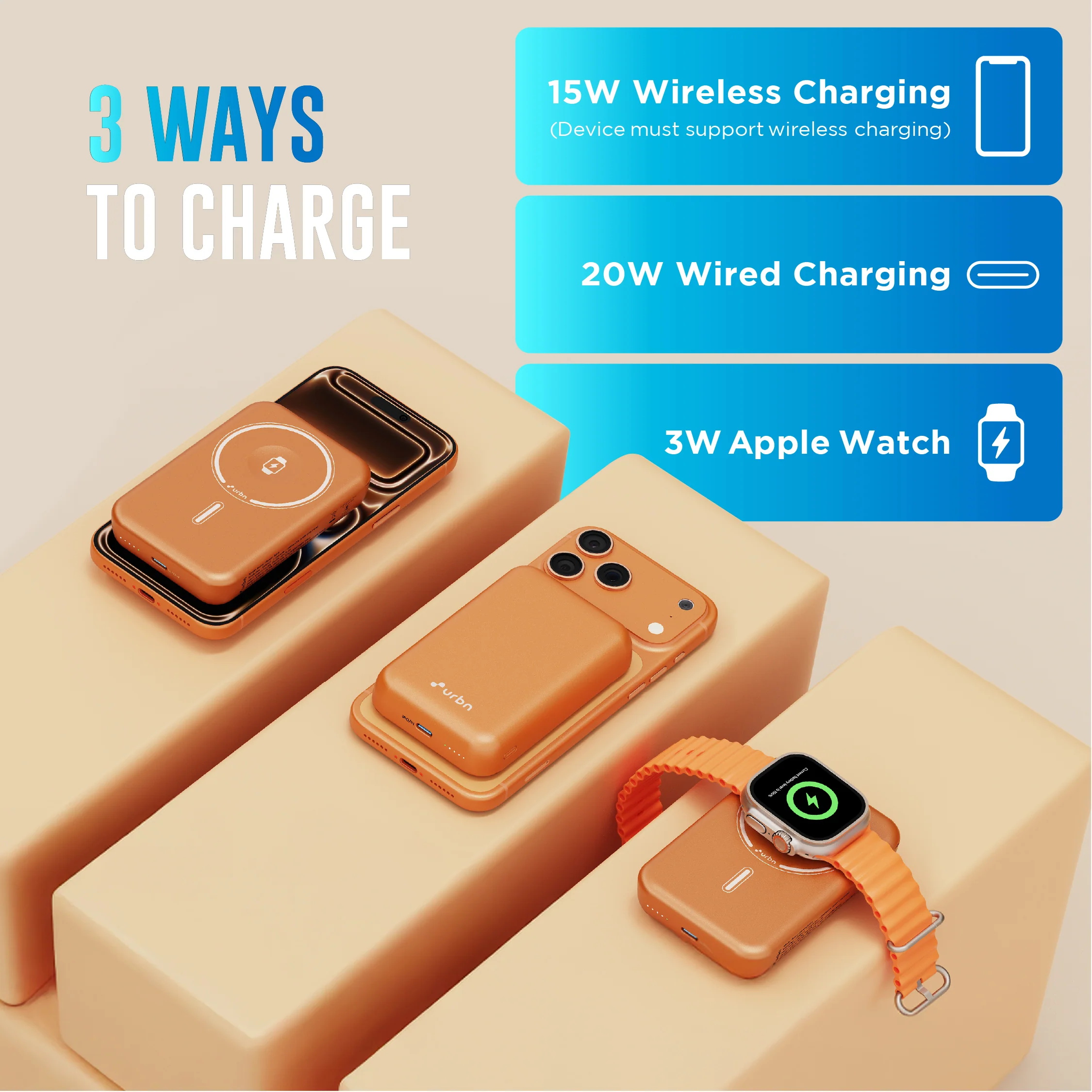 10,000 mAh Curve MagTag Power Bank - Image 7