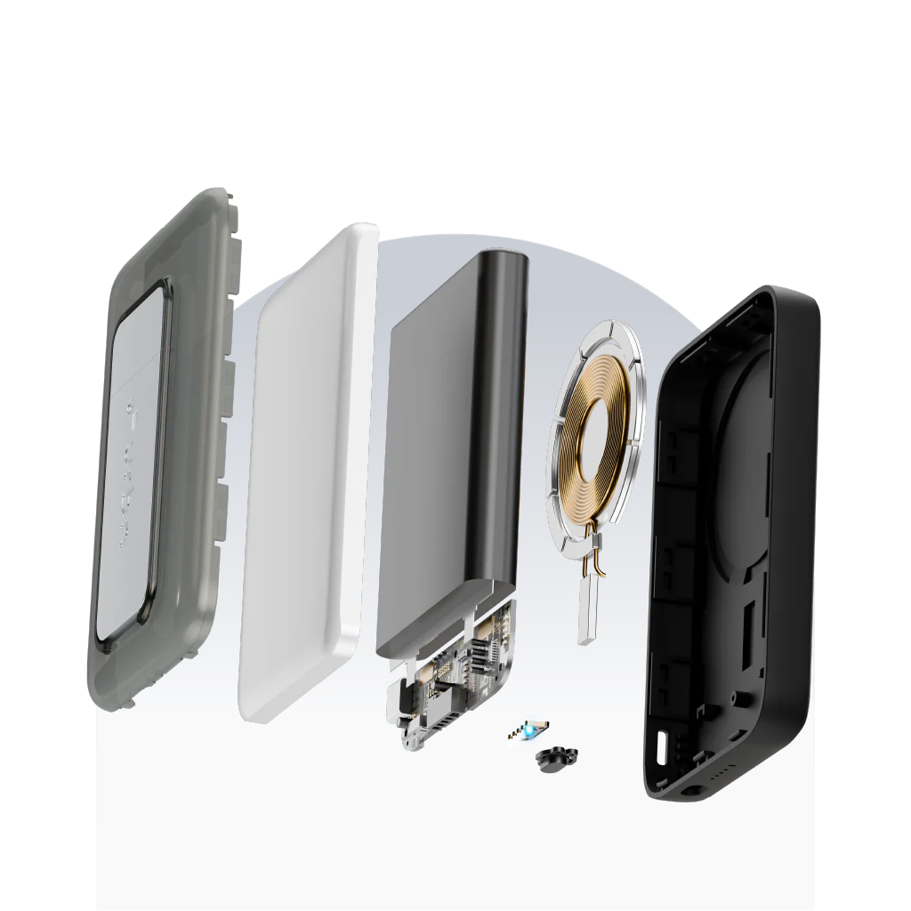 10,000 mAh Frost MagTag Power Bank - Image 6