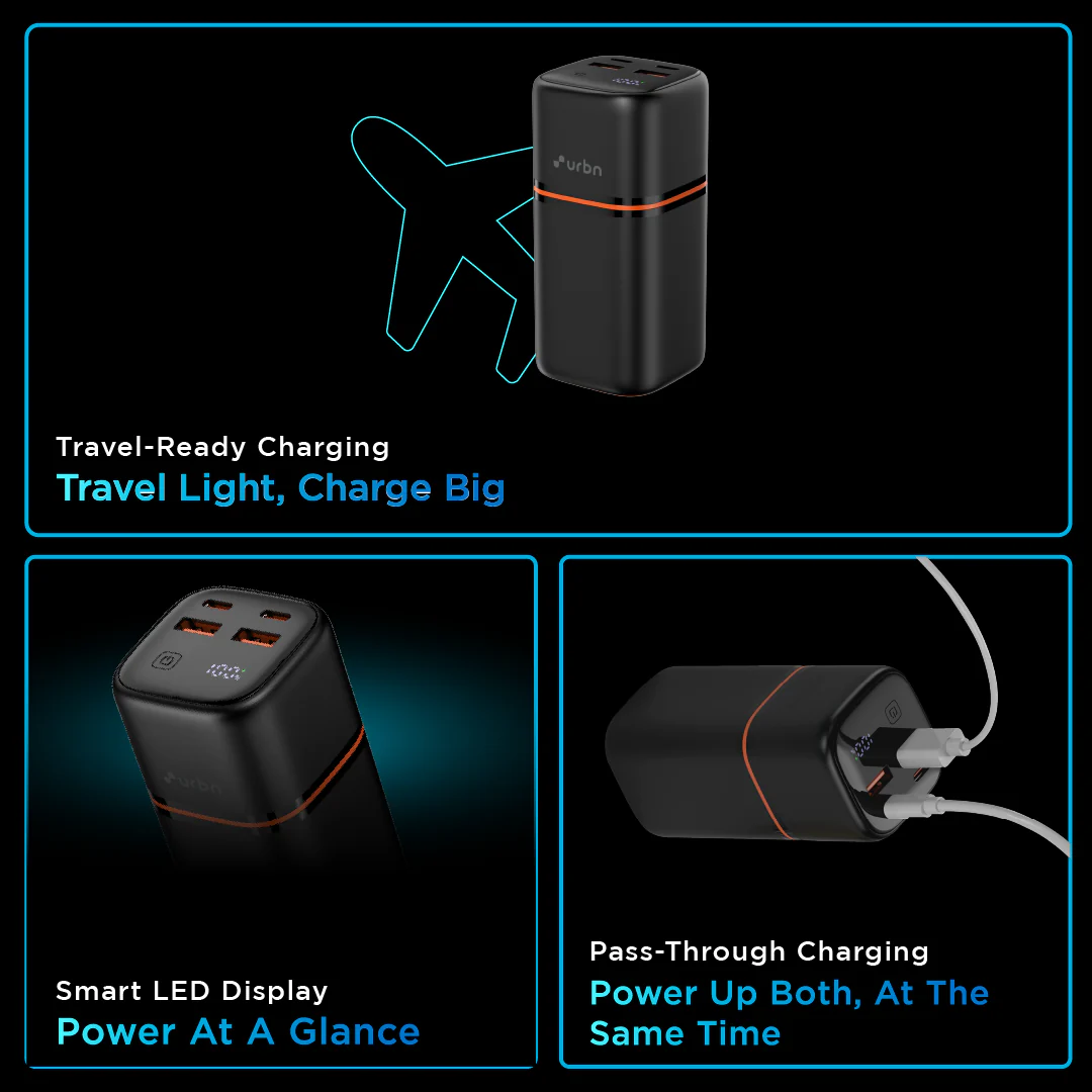 20000 mAh Nano Stack Pro 70W Power Bank - Image 9
