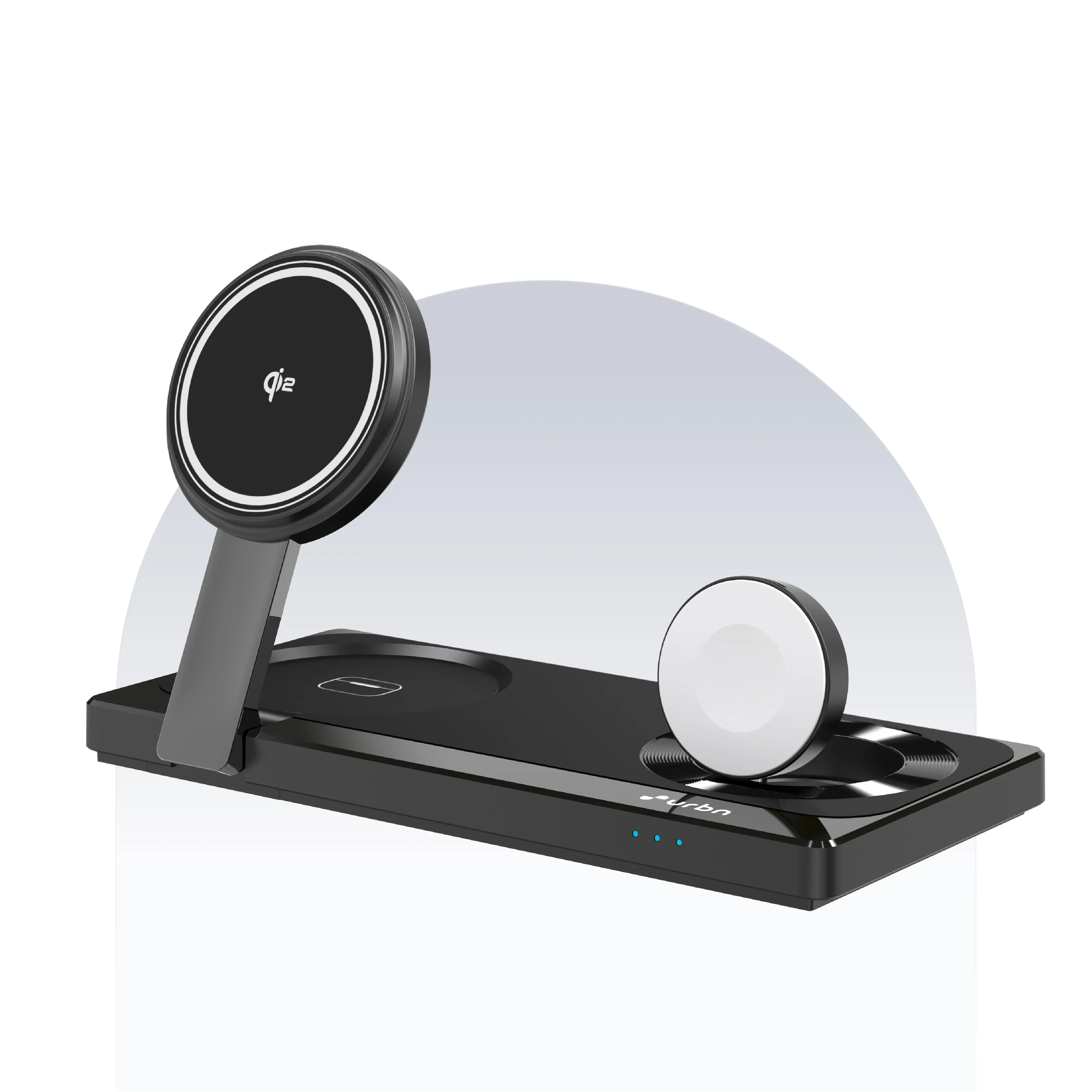 3-IN-1 Qi2 Desktop MagTag Stand Charger - Image 3