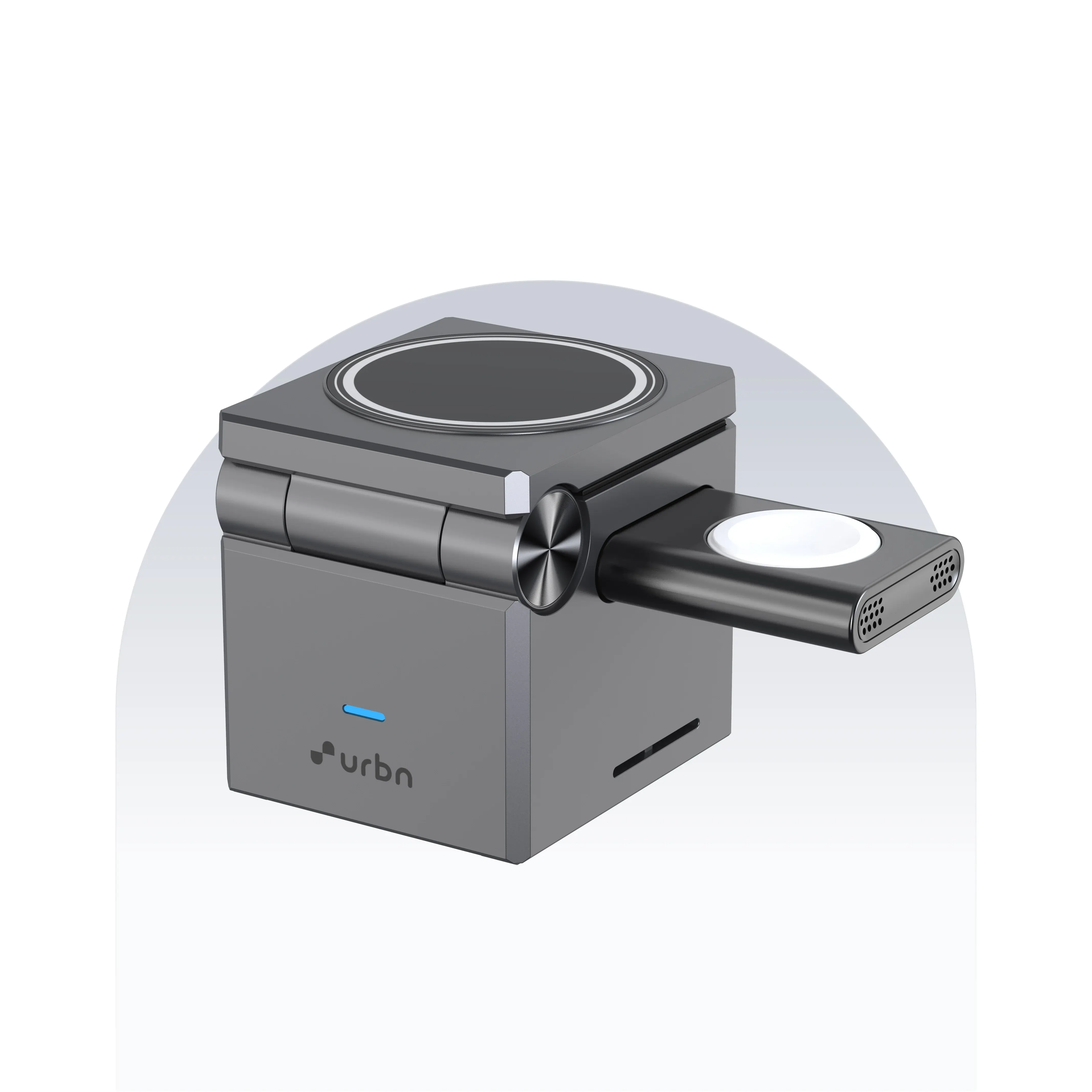 3-IN-1 Qube MagTag Stand Charger - Image 3