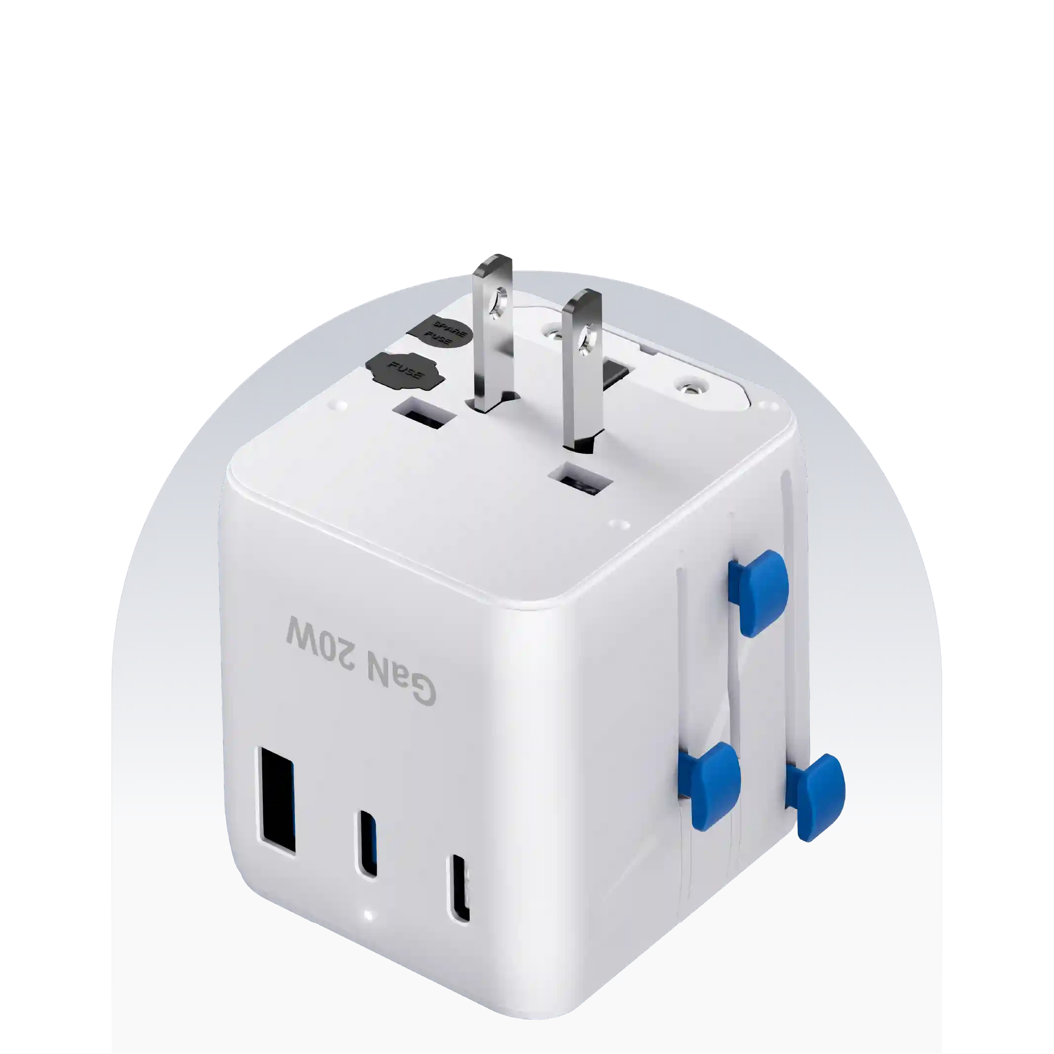 20W UniPort Universal Travel Adapter - Image 10