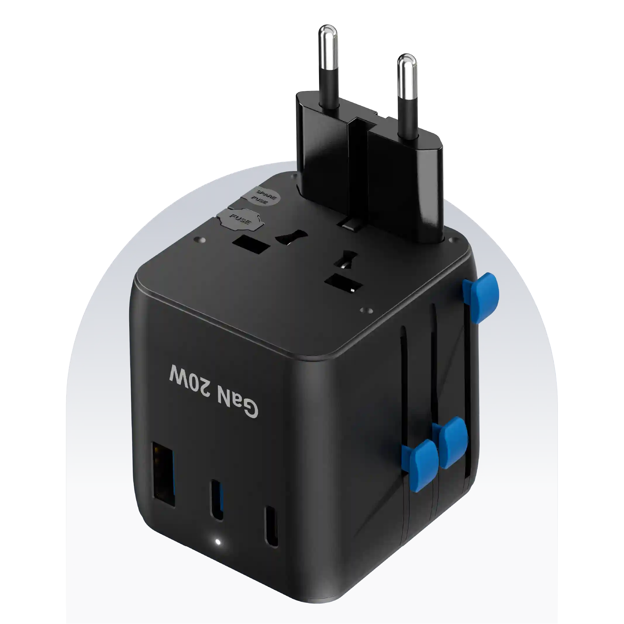 20W UniPort Universal Travel Adapter - Image 3
