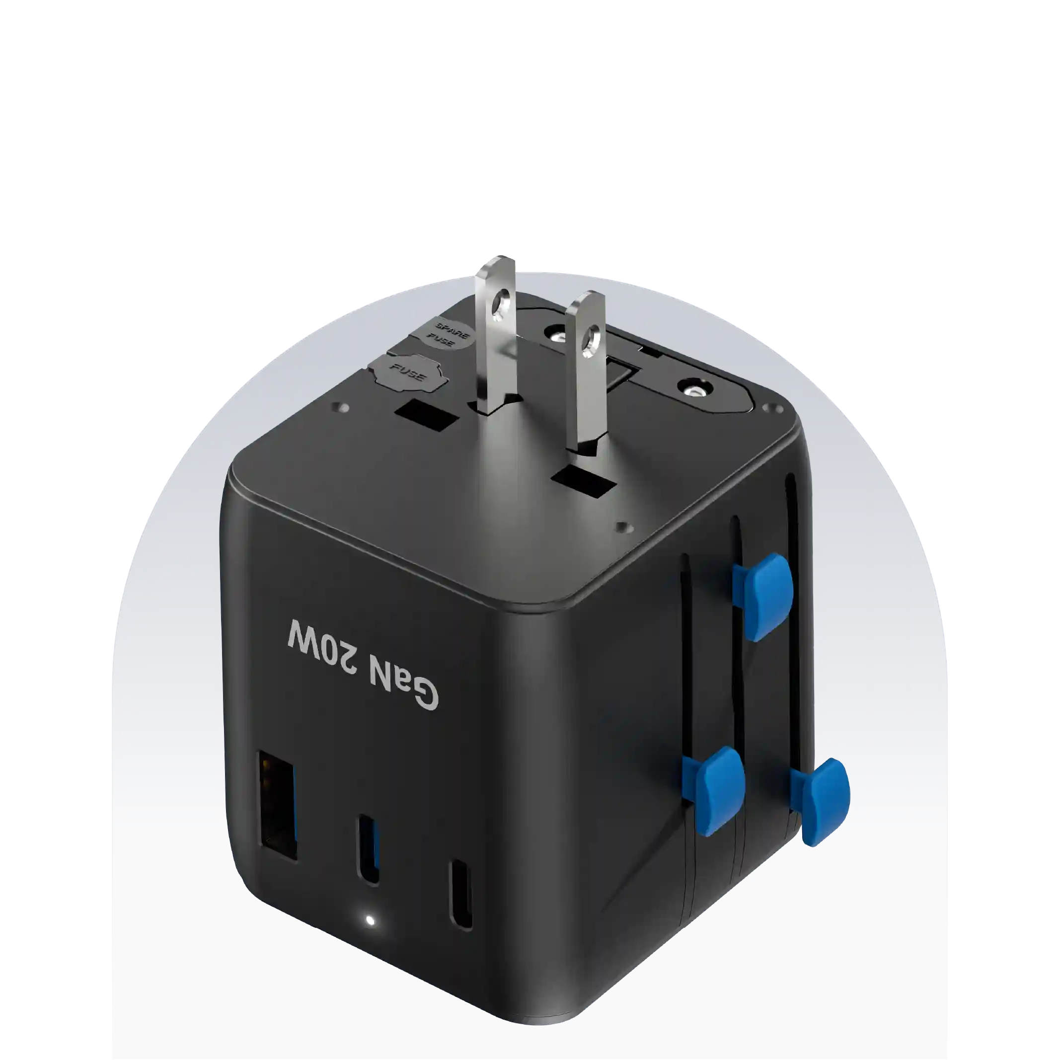 20W UniPort Universal Travel Adapter - Image 4