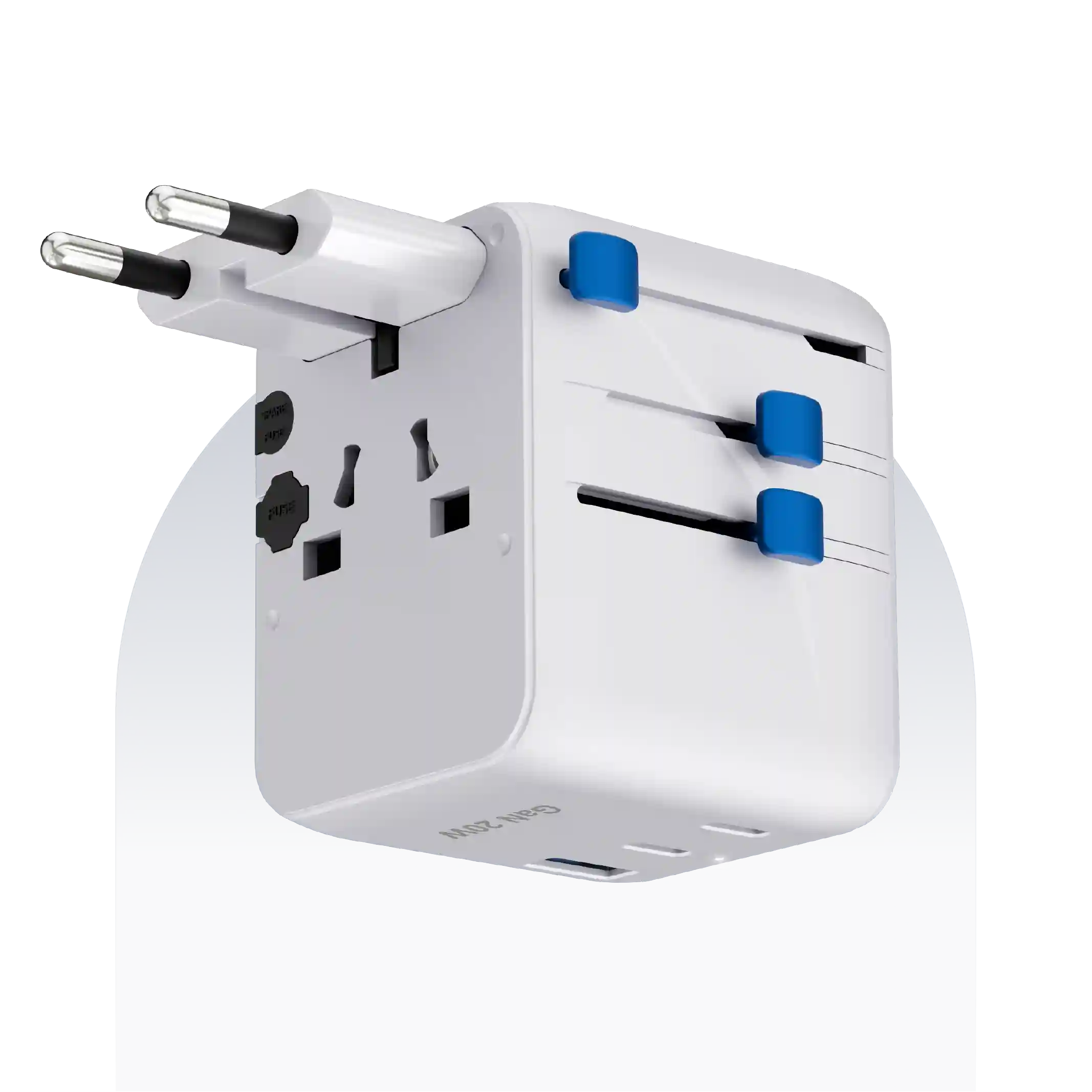 20W UniPort Universal Travel Adapter - Image 8