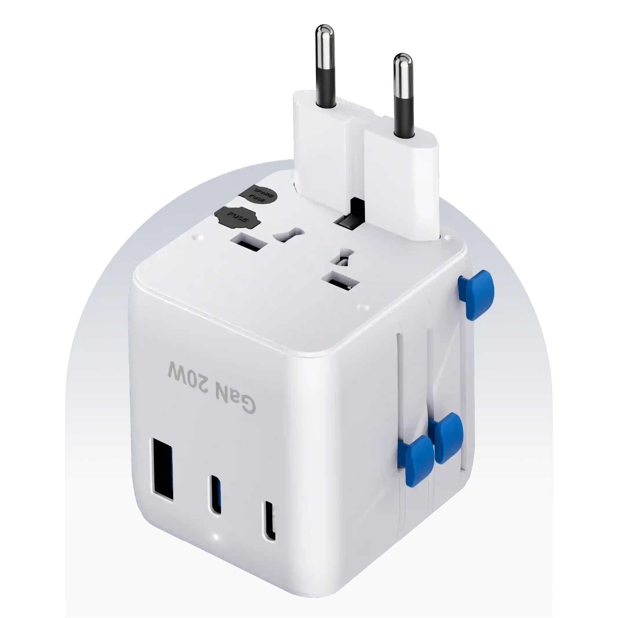 20W UniPort Universal Travel Adapter - Image 9
