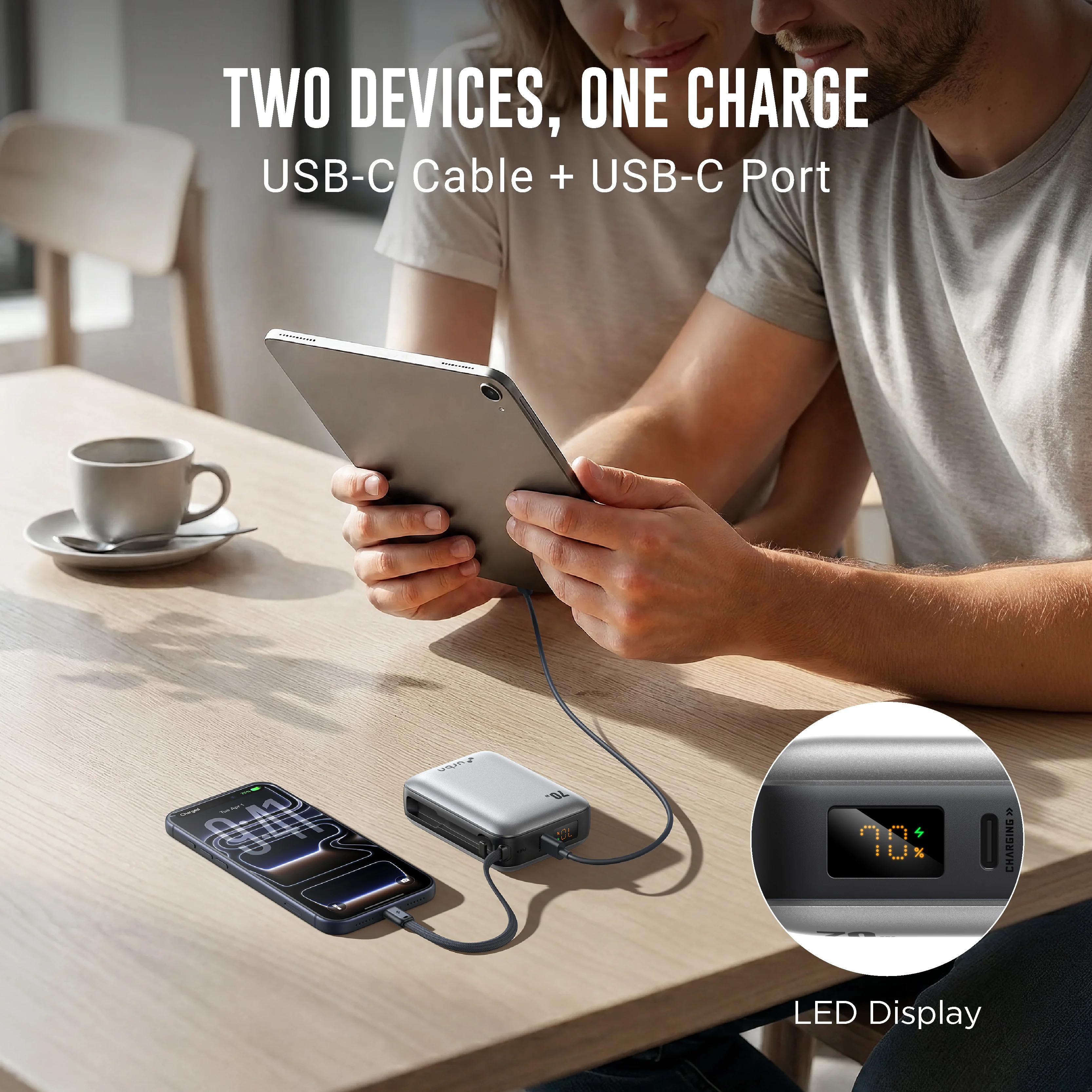 20,000 mAh Nano Zap 70W Power Bank - Image 20